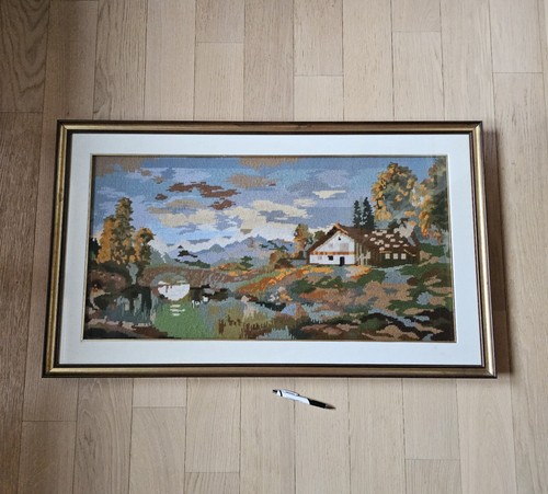 Quadro arazzo ricamato - , a