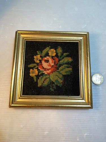 Quadro punto croce fiori - ,