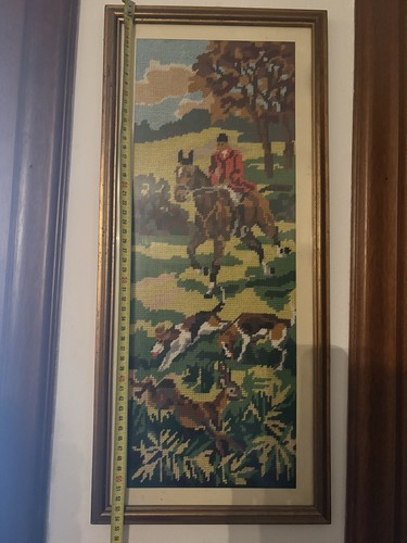 Quadro ricamo punto croce