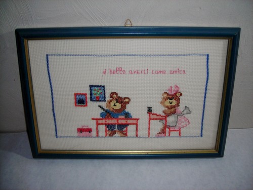 Quadro con ricamo - quadro,