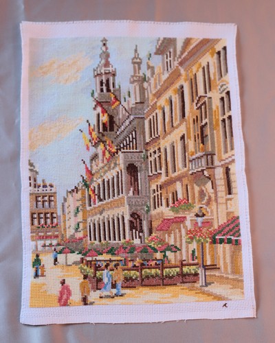 Quadro ricamato mano - quadro,