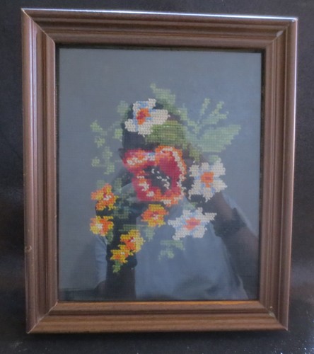 Quadro con ricamo - quadro, punto