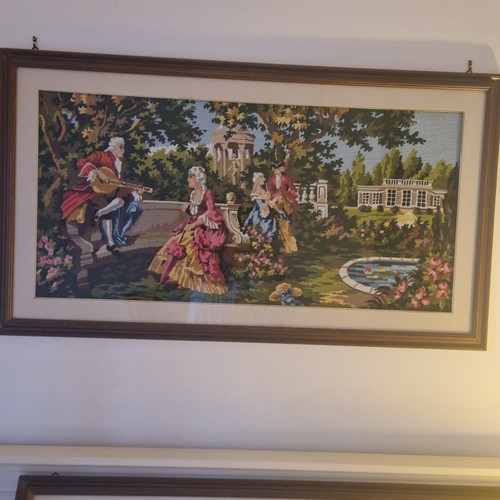 Quadro ricamo punto croce