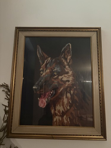Quadro ricamo punto croce