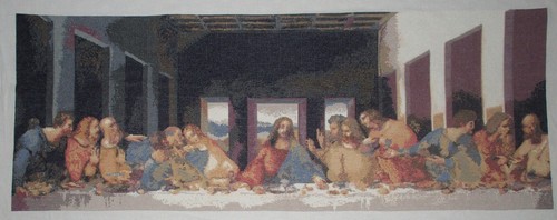 Quadro ricamato mano - ricamato, a