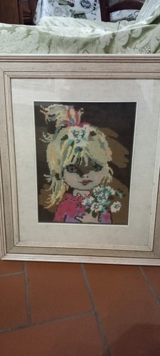 Splendido quadro vintage punto - quadro,