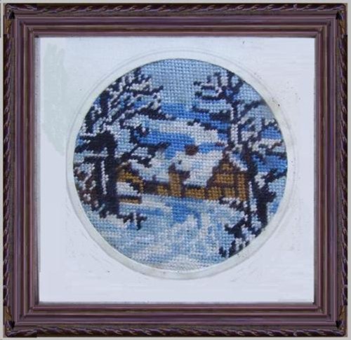 Quadro punto croce - punto, anni