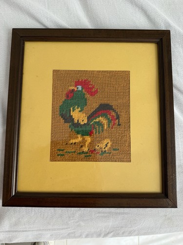 Quadro ricamo punto croce